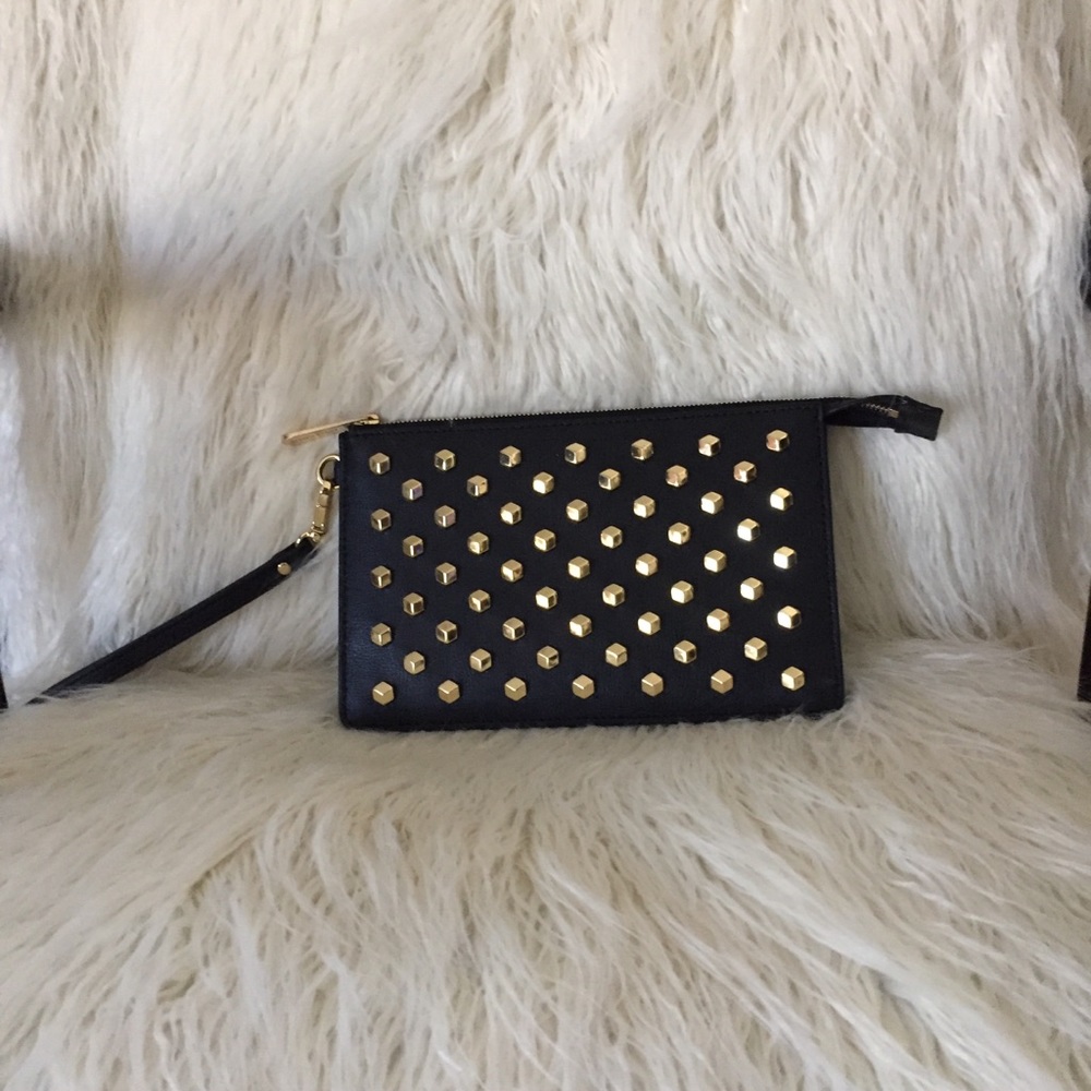 Studded Michael Kors clutch